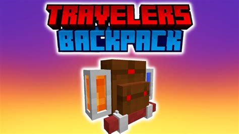 Los Mejores Mods De Mochilas Para Minecraft