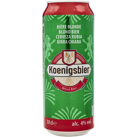 Bi Re Blonde Koenigsbier La Canette Prix Carrefour