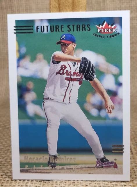 Carte De Baseball Fleer Triple Couronne Horacio Ramirez Future