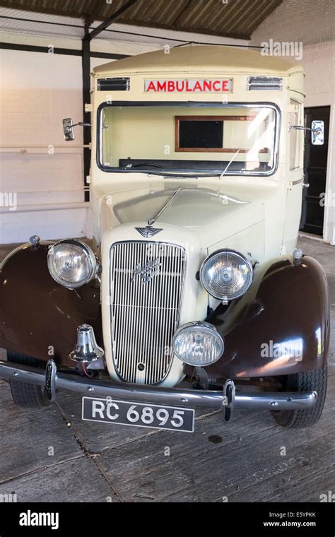 Six Cylinder 1938 Ambulance Austin 18 Stock Photo Alamy