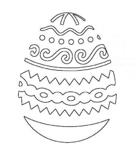 Шаблон пасхальных яиц