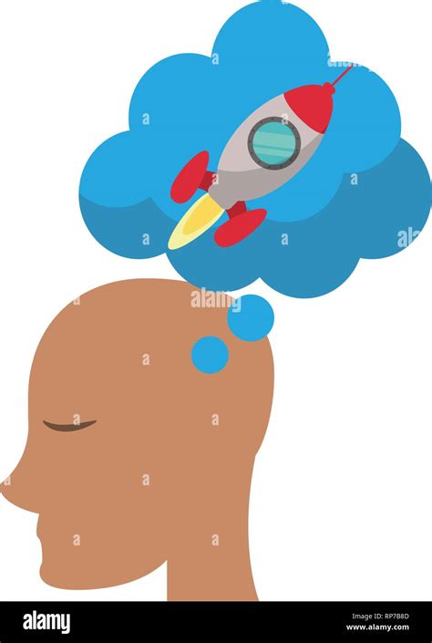 Human Head Thinking In Start Up Stock Vector Image Art Alamy