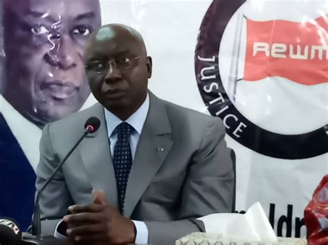 Idrissa Seck Affirme Quil Sera Candidat La Pr Sidentielle De Et