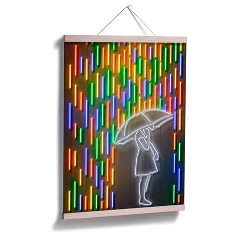 Poster Mielu Rain Wall Art De