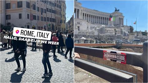 I Tifosi Del Feyenoord A Roma Nonostante Il Divieto Allerta Massima