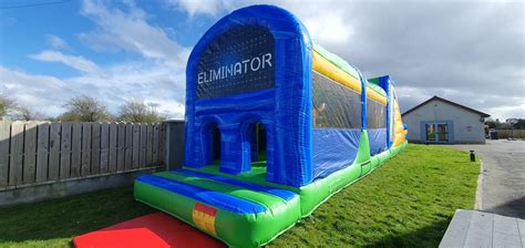 New Eliminator Ft Obstacle Course Jumping Jack Bouncy Castles