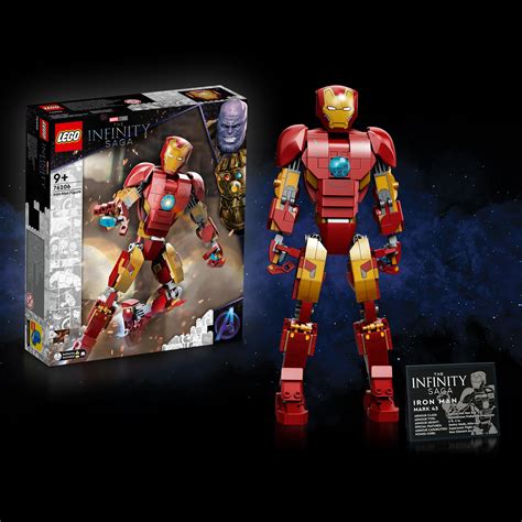 Buy LEGO Marvel Avengers Iron Man Building Set for Kids Ages 9 & Up ...