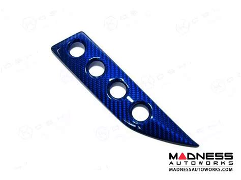 Maserati GranTurismo Audio System Button Trim Carbon Fiber Blue