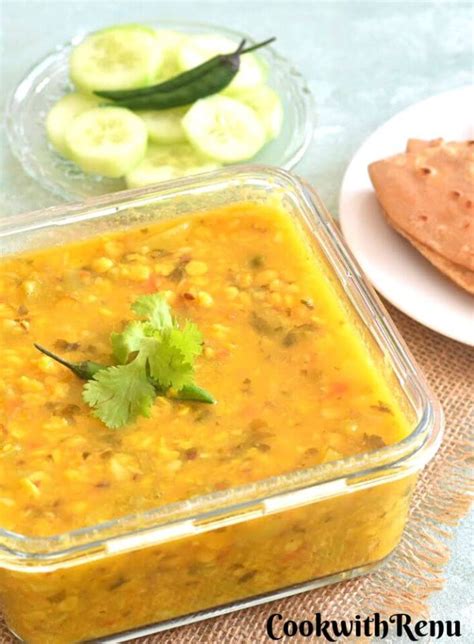 Lauki Chana Dal Instant Pot Pressure Cooker Method Cook With Renu