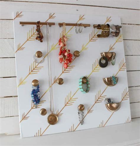 25 Creative Diy Wall Jewelry Organizers To Inspire You Anikas Diy Life