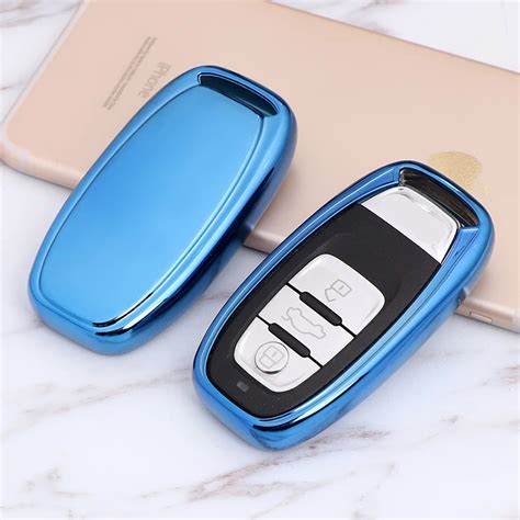 Funda de protección de llave de TPU suave para Audi A4 A4L A5 A6