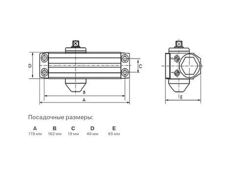 Доводчик 603 EN3 Коричневый RAL8019 ELM0603.05 по низкой цене в ...