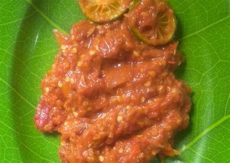 Resep Sambal Pecel Lele Khas Lamongan Oleh Aunty Jamila Cookpad