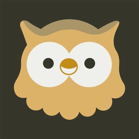 Illustration De Hibou T Te De Hibou Dessin Anim Illustration