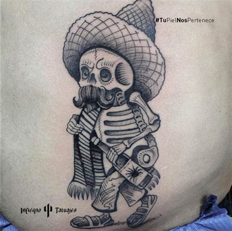 Top Calavera Mexicana Tatuaje Abzlocal Mx