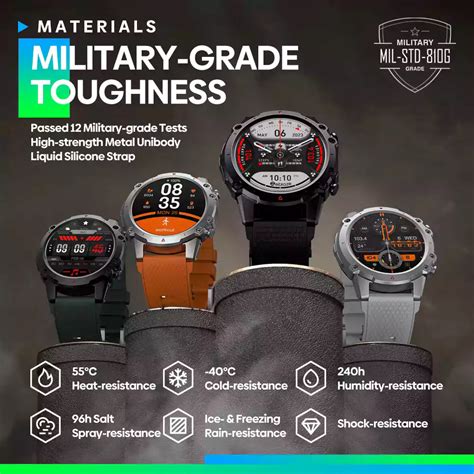 Zeblaze Vibe 7 Lite AMOLED Display Rugged Smartwatch | Gadget Track BD