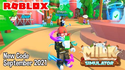 Roblox Milk Simulator New Code September 2021 Youtube