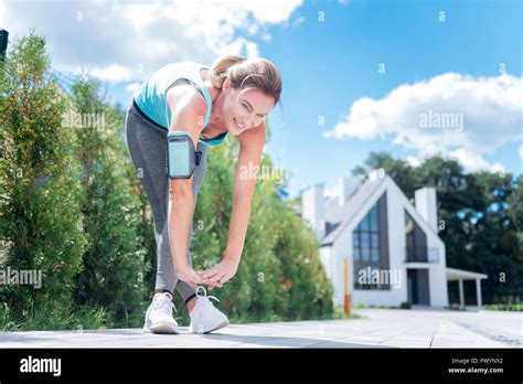 Fit Blonde Hi Res Stock Photography And Images Alamy