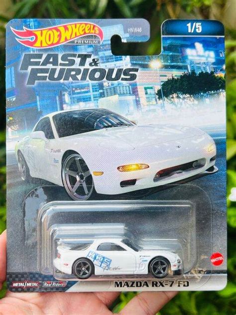 Hobby Store Xe M H Nh Hot Wheels Premium Fast And Furious Mazda Rx Fd Lazada Vn