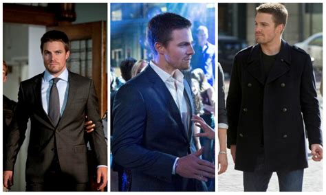 Arrow The Suits Of Oliver Queen Stephan Amell Tailor On Ten