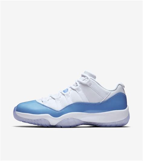 Air Jordan 11 Retro Low 'White & University Blue'. Nike SNKRS