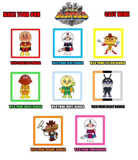 My Zyuohger Cast: Anpanman by Joshuat1306 on DeviantArt