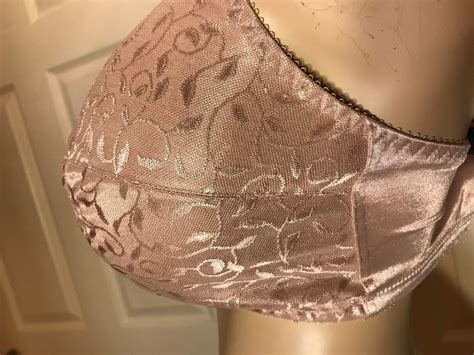 JMS Just My Size 46D Nude Beige 1107 Front Clasp Wire Free 46 D Unlined