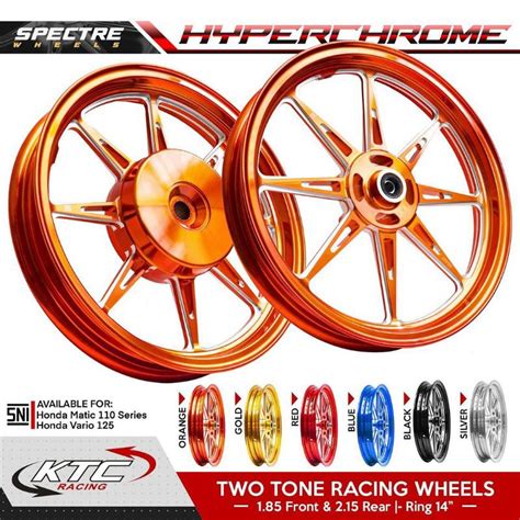 Jual Velg Ktc Racing Spectre Hyperc Chrome Beat Scoopy Vario Vario