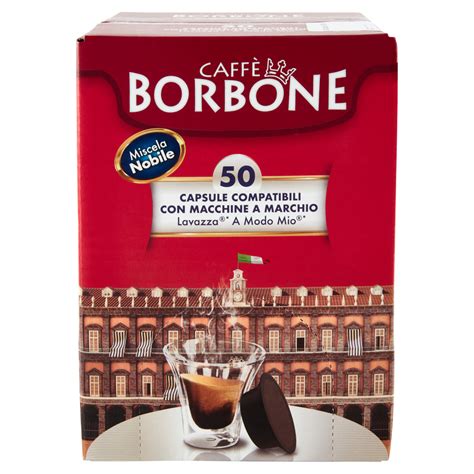 Caffè Borbone Miscela Nobile Capsule Compatibili Lavazza A modo Mio