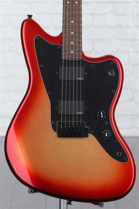 Squier Contemporary Active Jazzmaster HH Electric Guitar Sunset