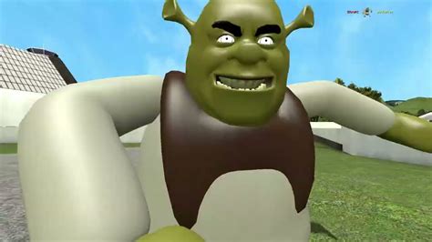 Gmod Glass Buildings Scary Shrek Nextbot Youtube