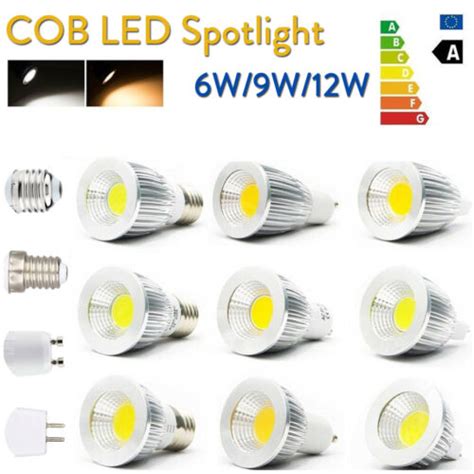 Dimmable W W W Ultra Bright Led Cob Spot Light Mr Gu E E