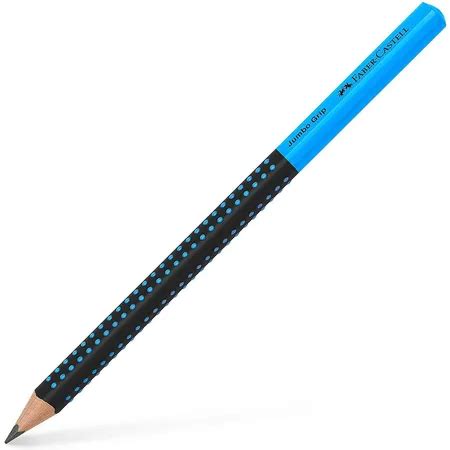 Faber Castell Bleistift Jumbo Grip Two Tone Schwarz Blau Duo Shop De