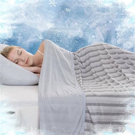 Auemtyn Cooling Blanket King Size Cool Blanket For Hot Sleepers Arc Chill Q Max Breathable