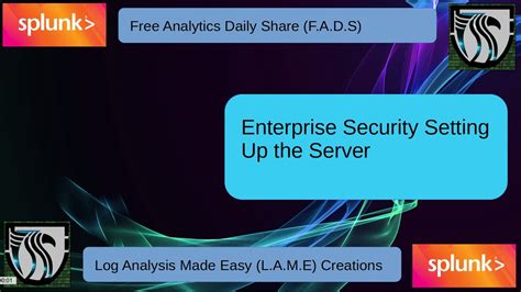 Splunk Enterprise Security Training Setting Up The Server Youtube