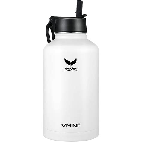 Mo Finance Vmini Water Bottle With Straw Wide Rotating Handle