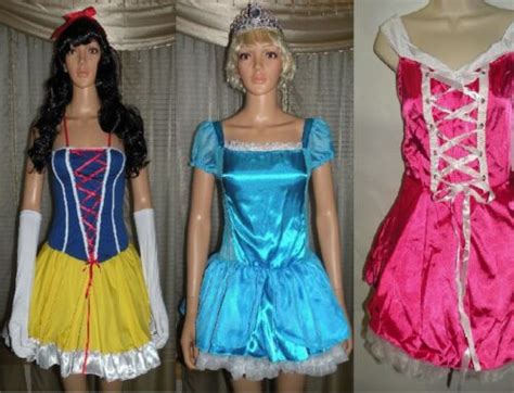 Sexy Sleeping Beauty Cinderella Snow White Costume Disney Inspired Dress M Ebay