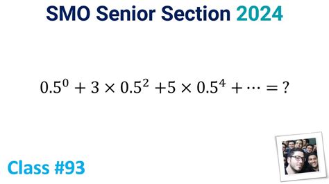 SMO 2024 2023 Senior Section Tutor Singapore Mathematical Olympiad