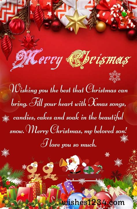 Merry Christmas Wishes Messages And Greetings With Images Christmas