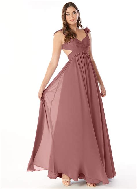 Desert Rose Azazie Kasia Bridesmaid Dresses Azazie