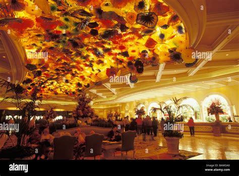 Bellagio Hotel Lobby Ceiling High Resolution Stock Photography and Images - Alamy