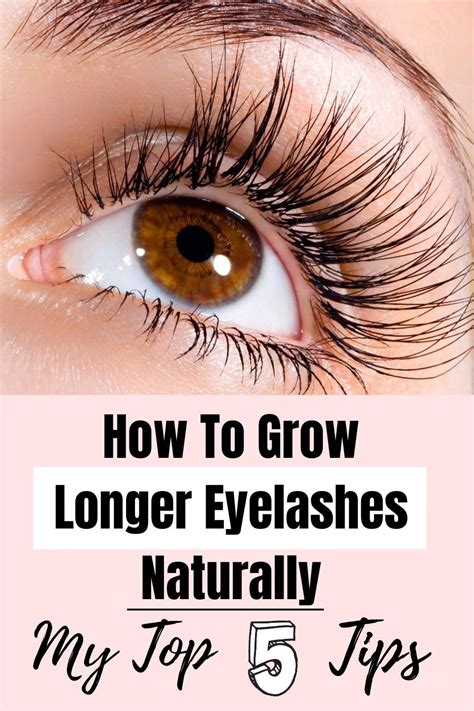 How to grow longer eyelashes 5 tips for natural eyelash growth – Artofit