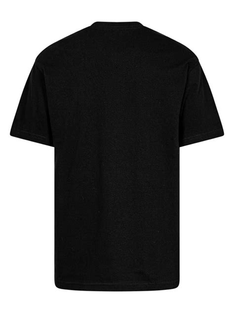 Supreme Tonal Box Logo T Shirt In Black Modesens