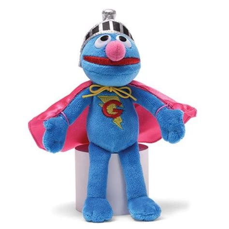 Sesame Street Super Grover Beanbag 7-Inch Plush