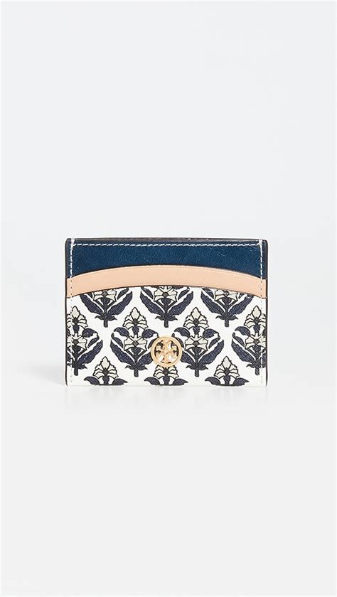 Tory Burch Robinson Printed Card Case Shopbop