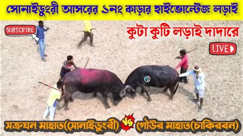 সোনাইডুংরী আসরের ১নং কাড়ার চোখ তাড়া তাড়ি লড়াই ️সত্রুঘন মাহাত জয়ী ️