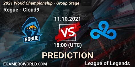 Rogue Vs Cloud9 Betting TIp Match Prediction 11 10 2021 At 18 00