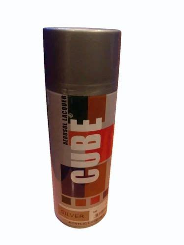 Cube Silver Aerosol Spray Paint At Rs 60 Piece In New Delhi ID