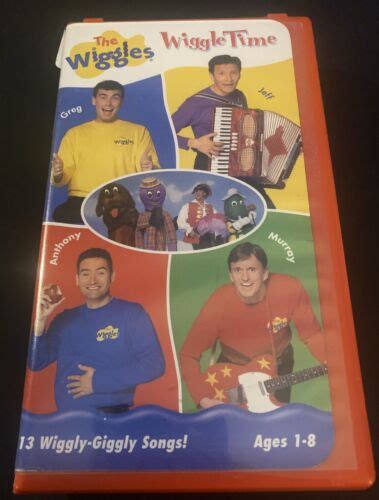 Wiggles The Wiggle Time Vhs Clam Shell Ebay