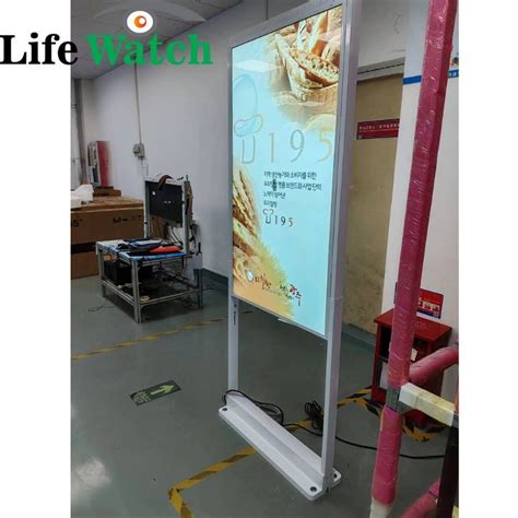 Inch Floor Stand Advertising Display Kiosk Double Screen Lcd Digital